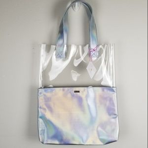 Ban.do Holographic Peekaboo Tote Purse